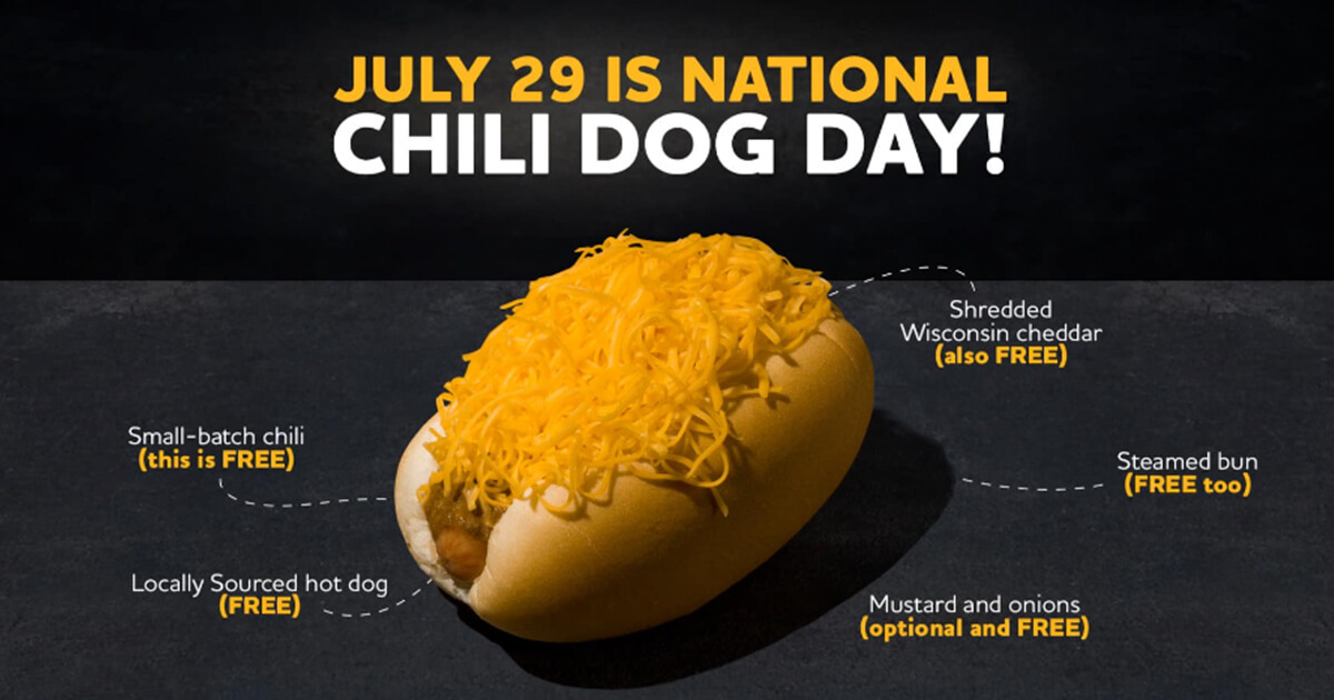 National Chili Dog Day Gold Star Chili